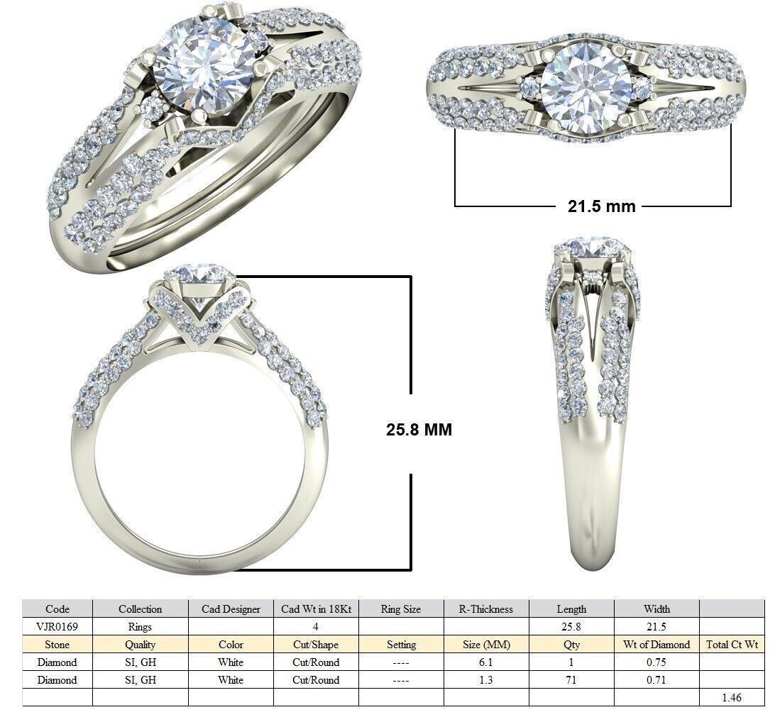 Women Ring Render 3dm STL OBJ FBX Details 3D print model_5