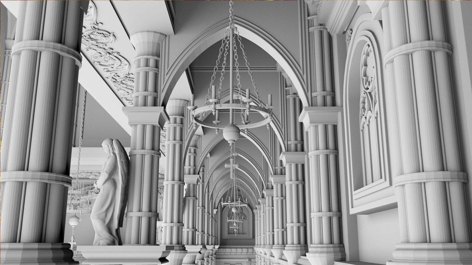 church interior 3D model_31