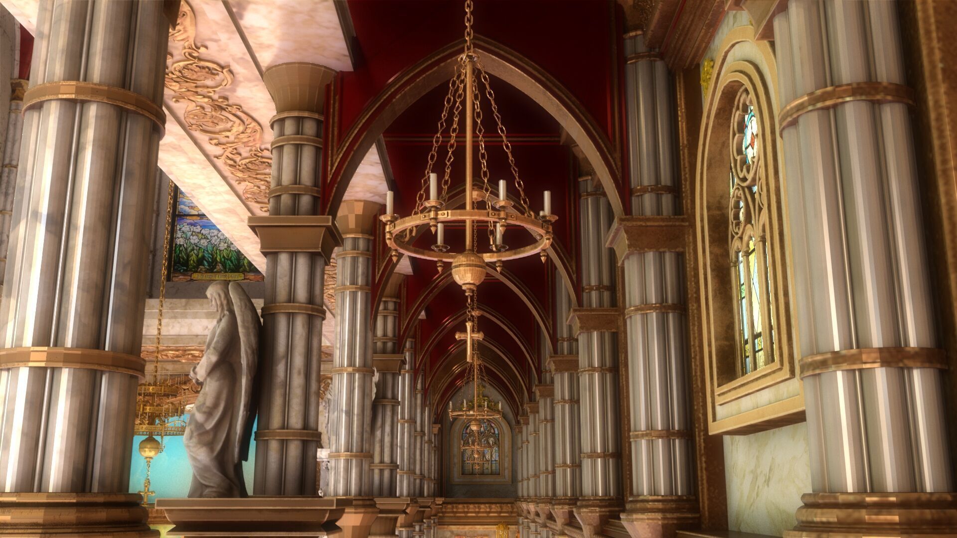 church interior 3D model_18