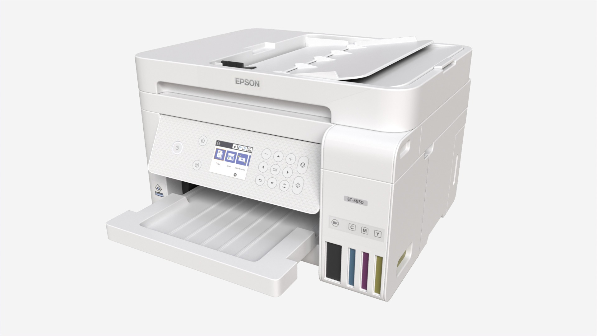 Printer Epson L6276 Low-poly 3D model_1