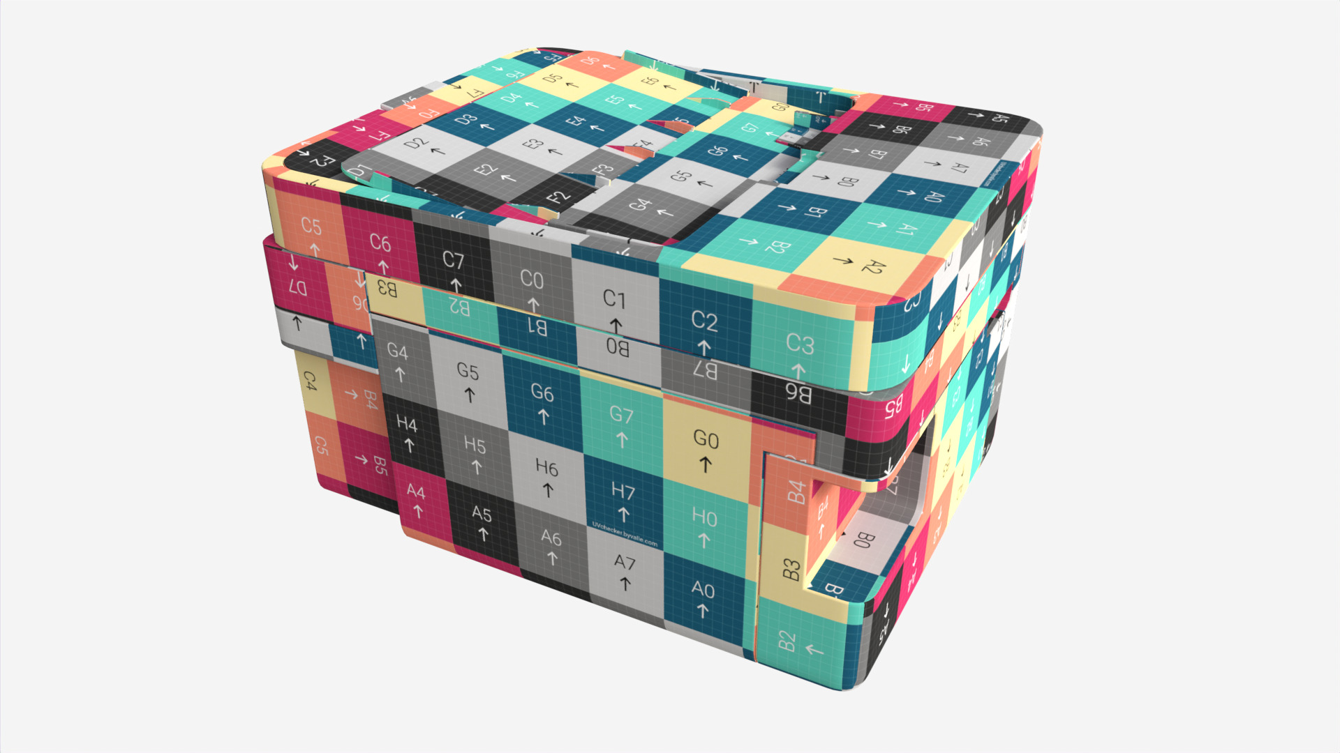 Printer Epson L6276 Low-poly 3D model_16