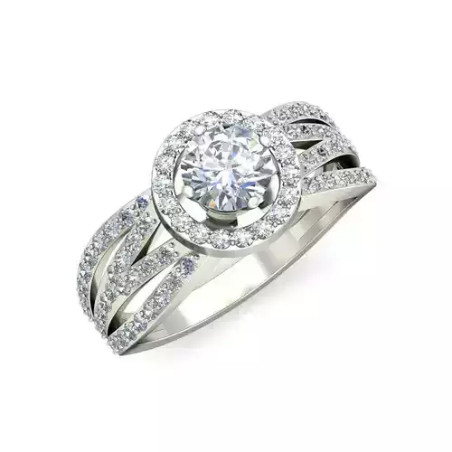 Women Ring  Render 3dm STL OBJ FBX Details