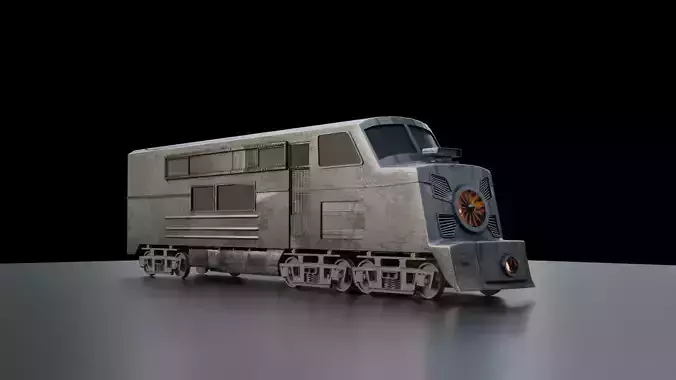 Train Turbine engine