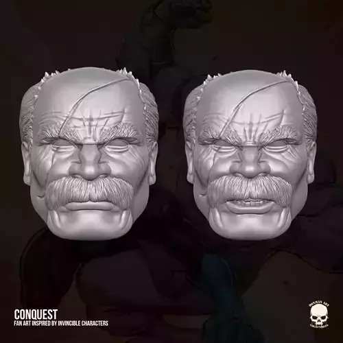 Conquest Invincible Fan Art 3D printables for Action Figures