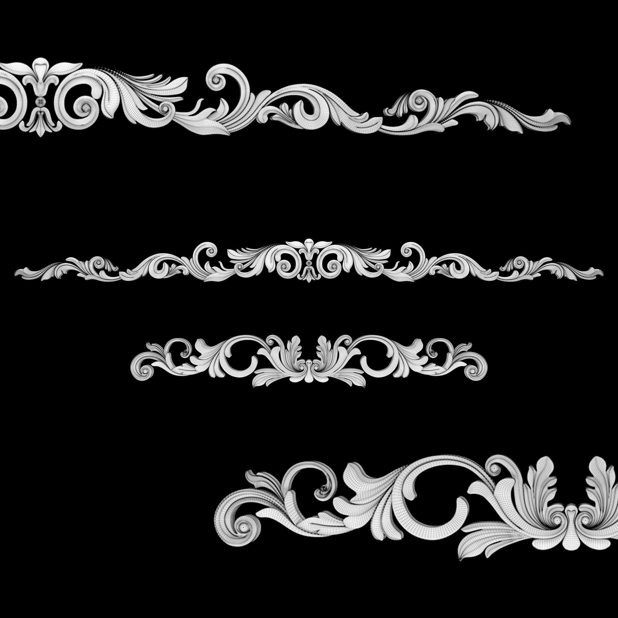 Ornament 106 3D model_4