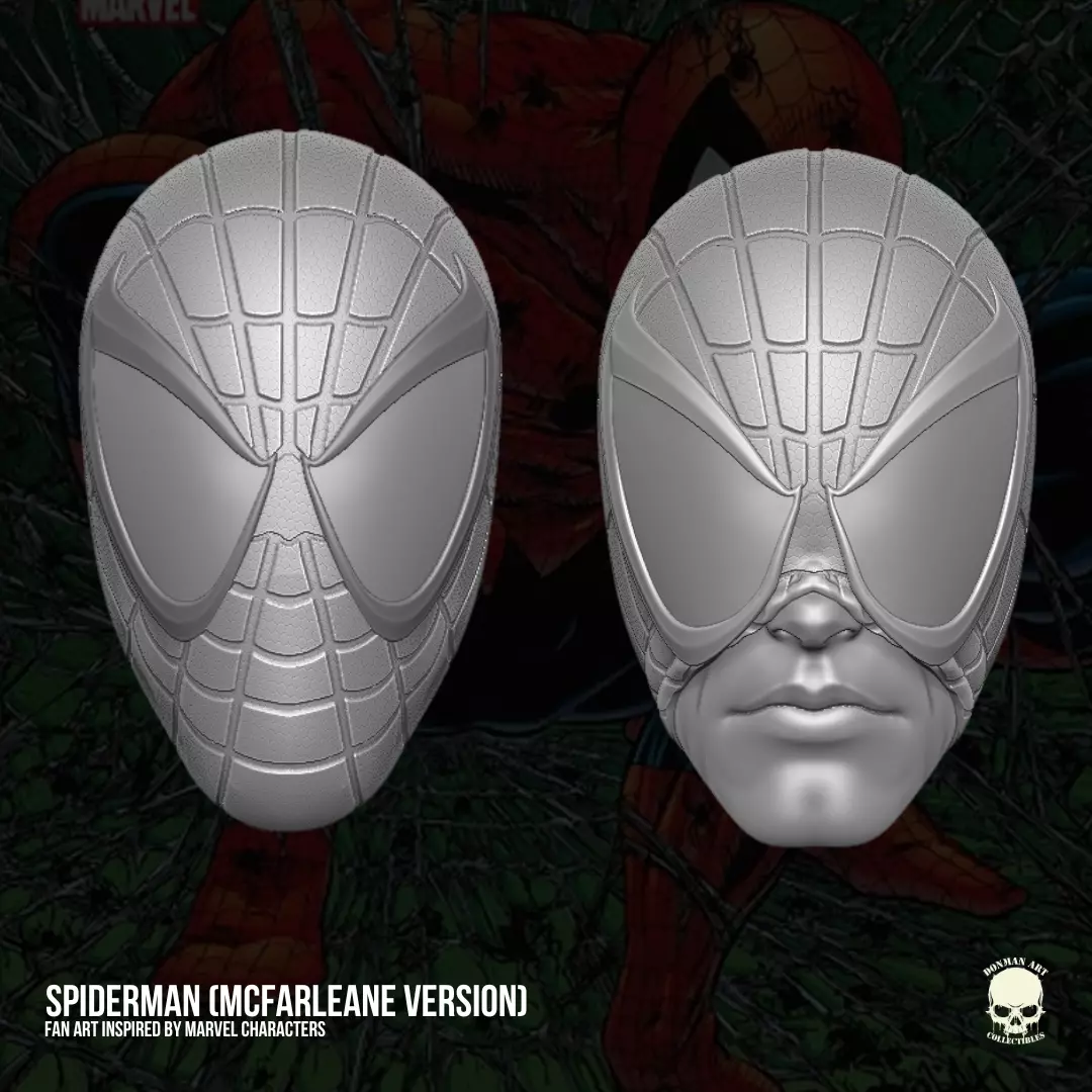 Spiderman Mcfarleane style 3D Printables for Action Figures 3D print model