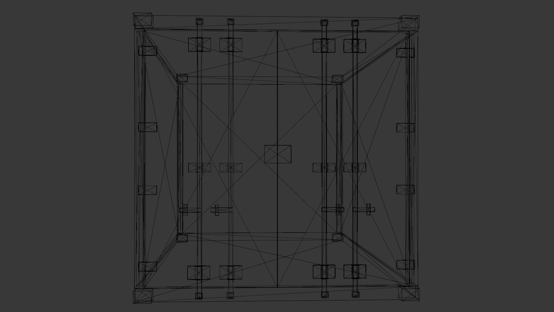 Container Blockbench model Free 3D model_8