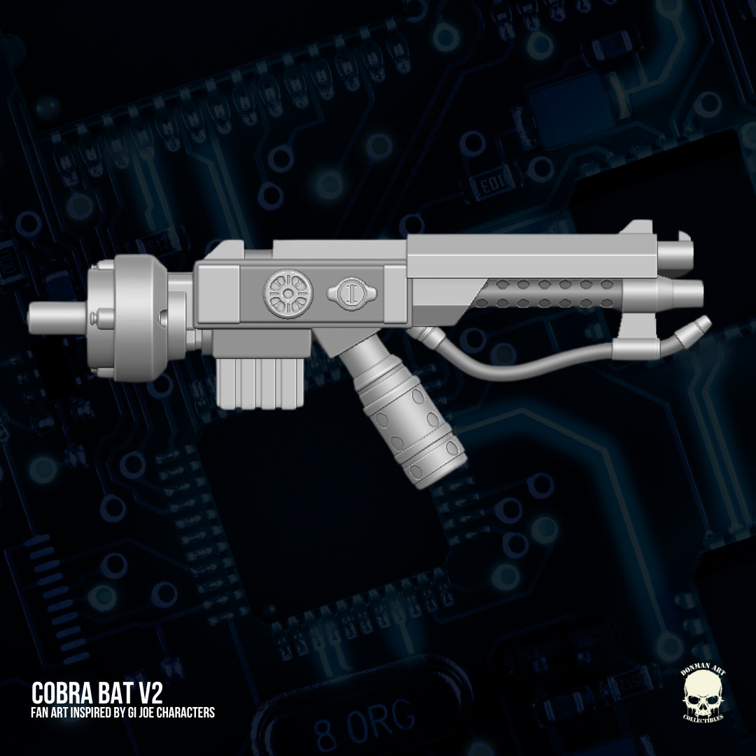 Cobra Bat V2 GI Joe Fan Art 3D Printables for Action Figures 3D print model_19
