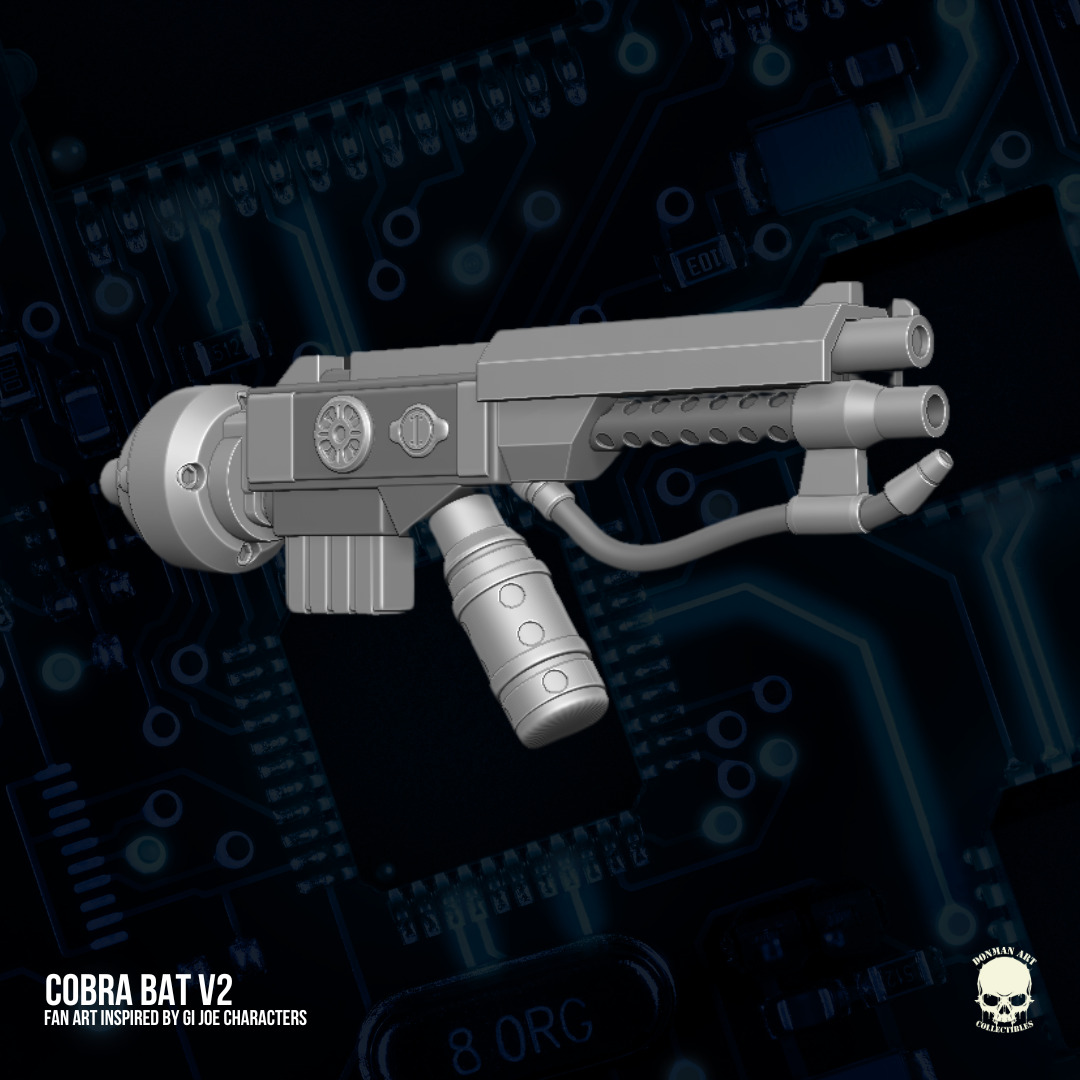 Cobra Bat V2 GI Joe Fan Art 3D Printables for Action Figures 3D print model_4