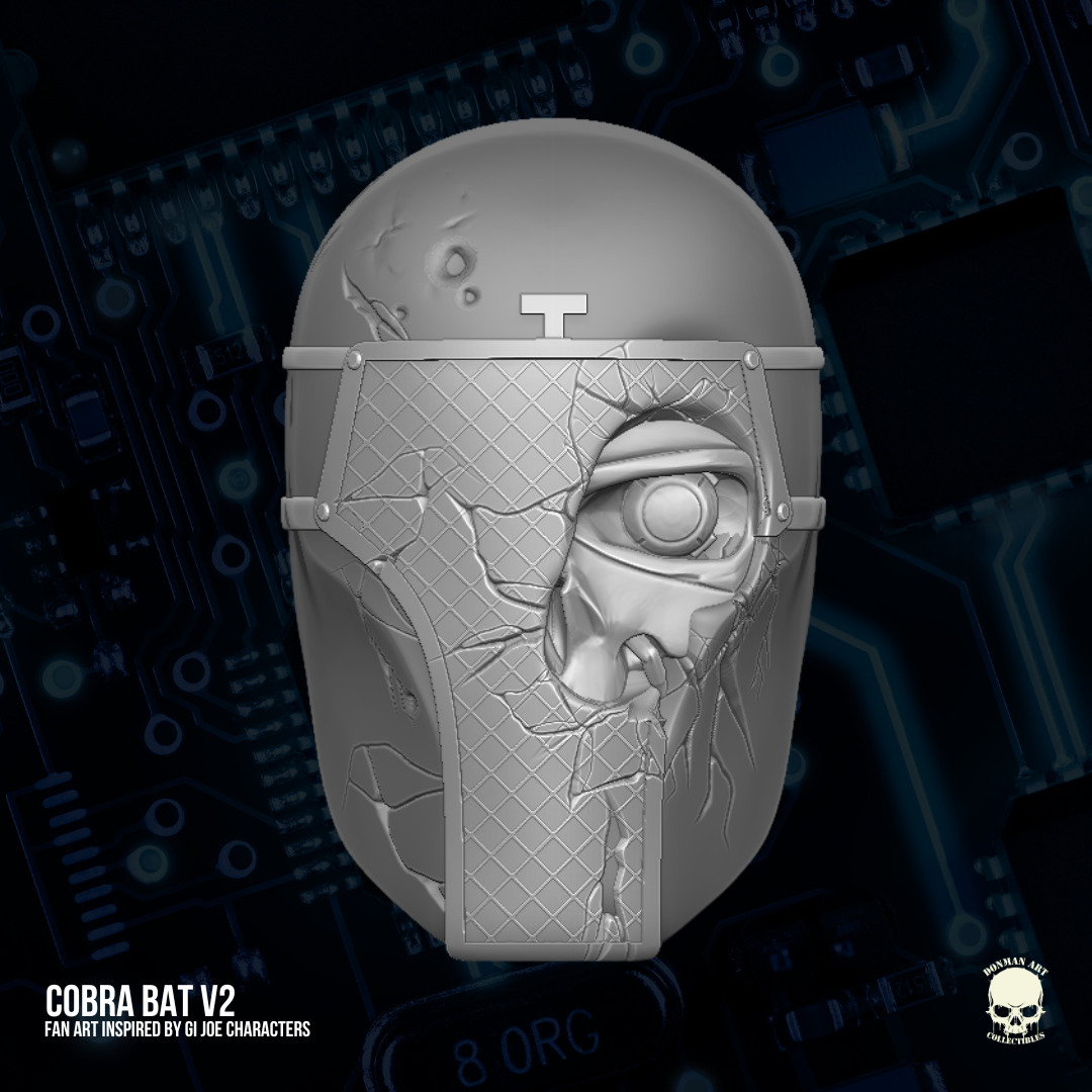 Cobra Bat V2 GI Joe Fan Art 3D Printables for Action Figures 3D print model_21