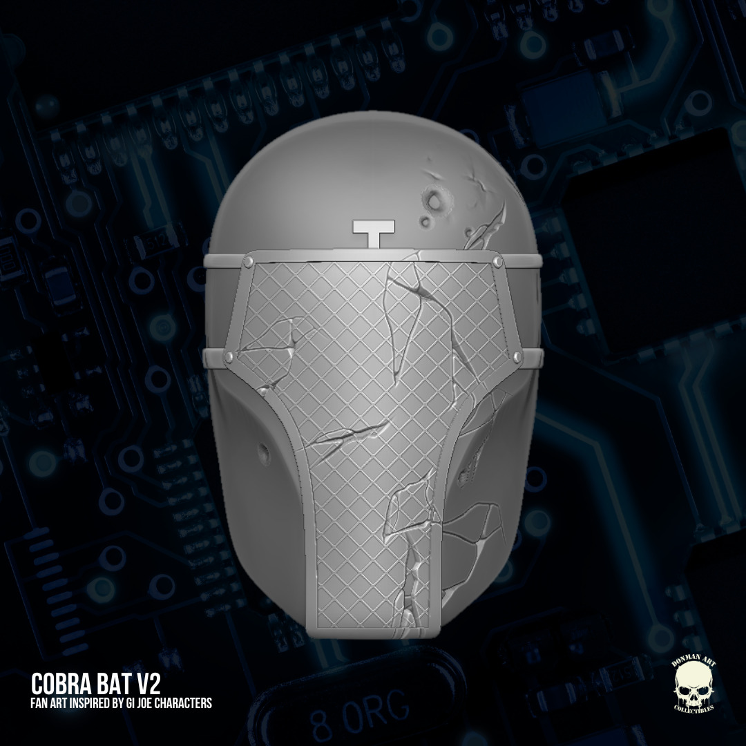 Cobra Bat V2 GI Joe Fan Art 3D Printables for Action Figures 3D print model_25