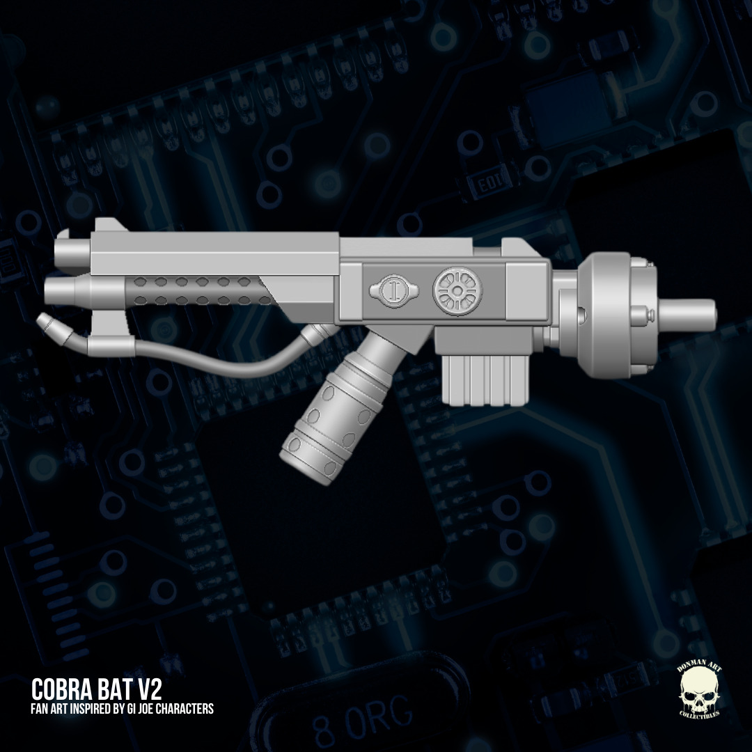 Cobra Bat V2 GI Joe Fan Art 3D Printables for Action Figures 3D print model_13