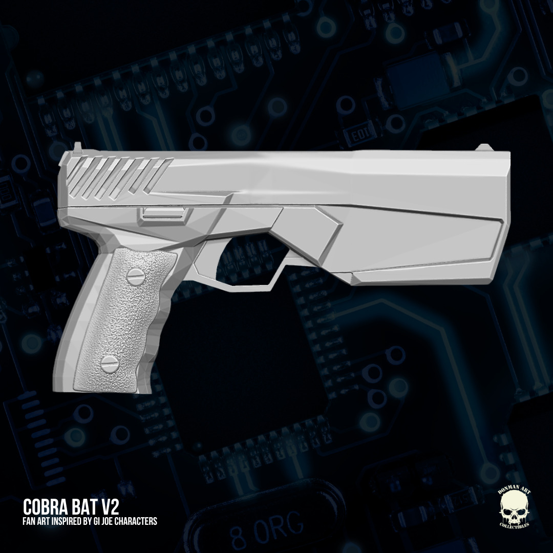 Cobra Bat V2 GI Joe Fan Art 3D Printables for Action Figures 3D print model_5