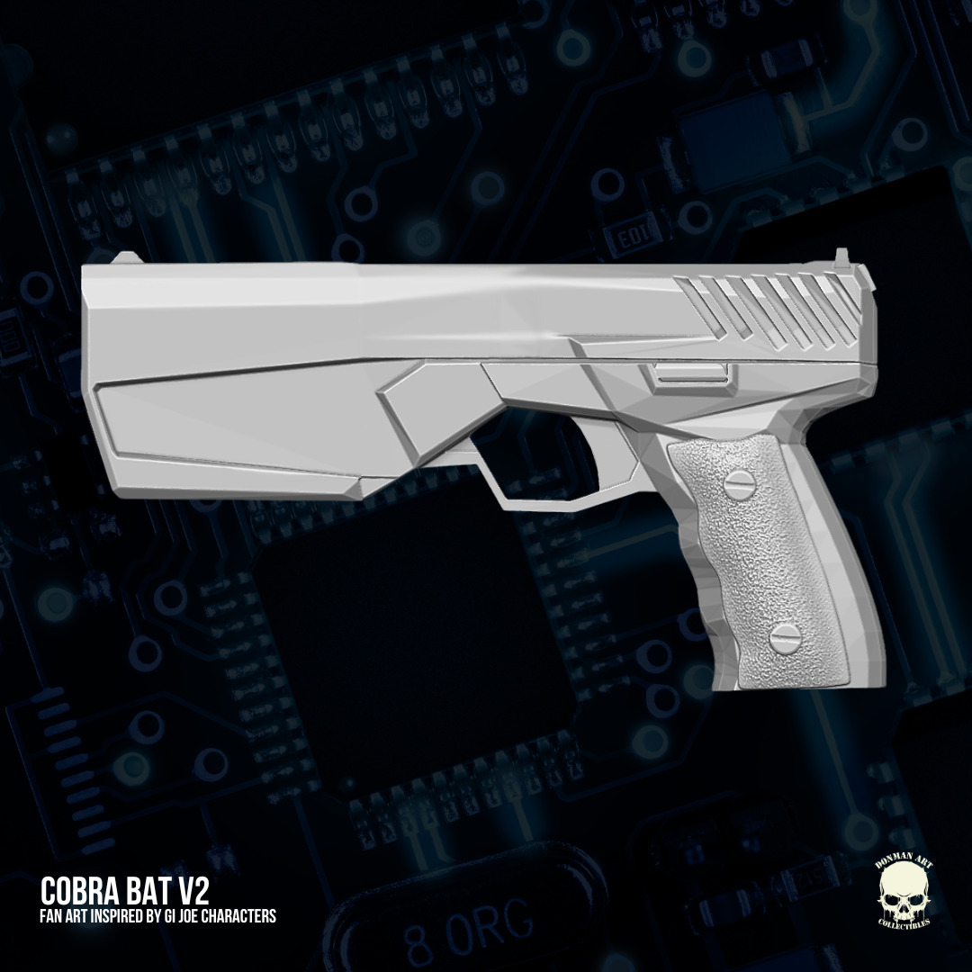 Cobra Bat V2 GI Joe Fan Art 3D Printables for Action Figures 3D print model_22