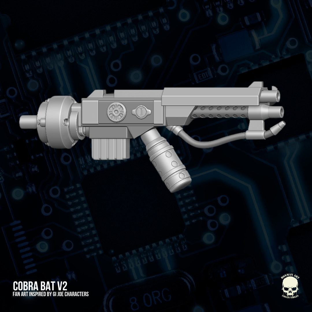 Cobra Bat V2 GI Joe Fan Art 3D Printables for Action Figures 3D print model_10