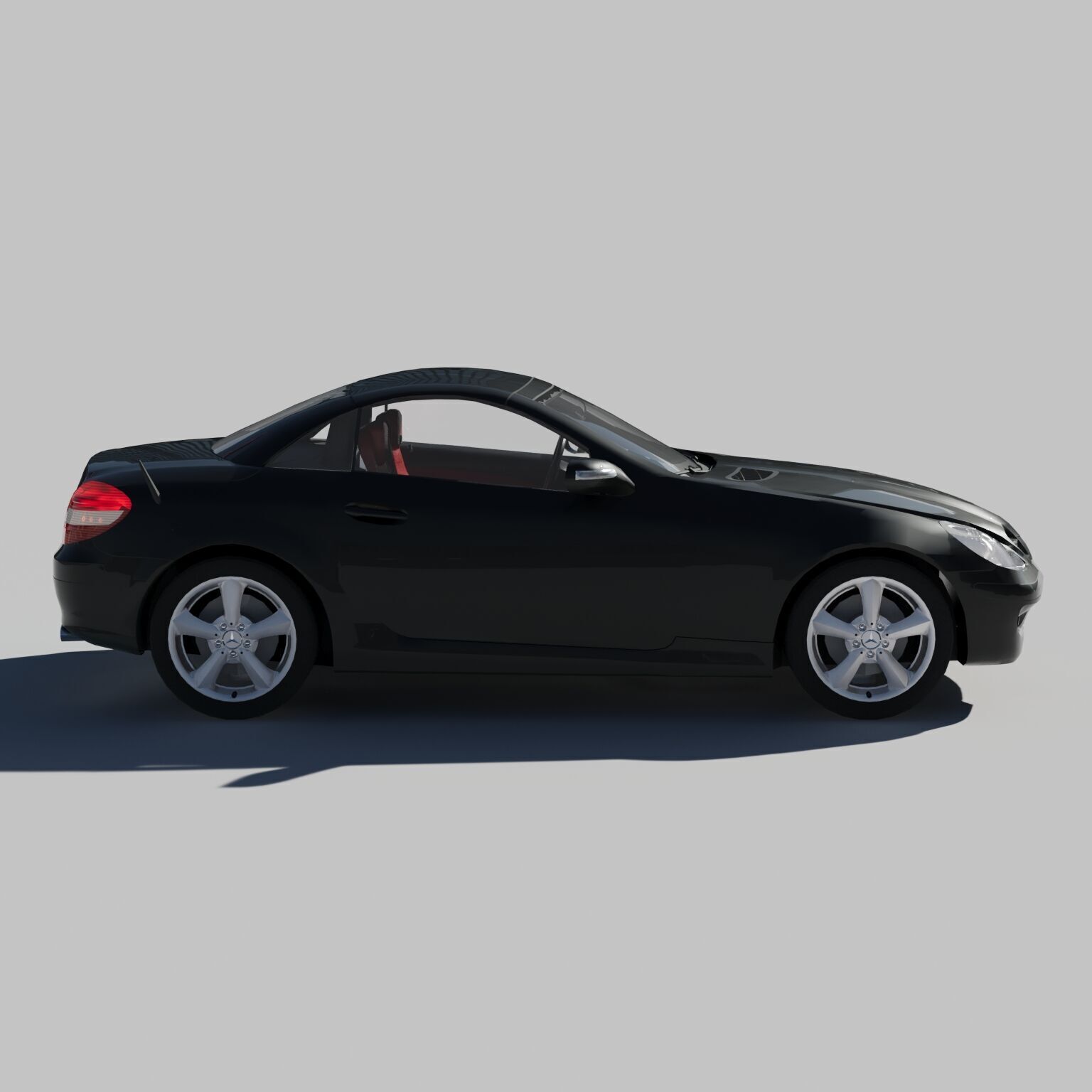 Mercedes-Benz SLK 200 3d Model 3D model_8