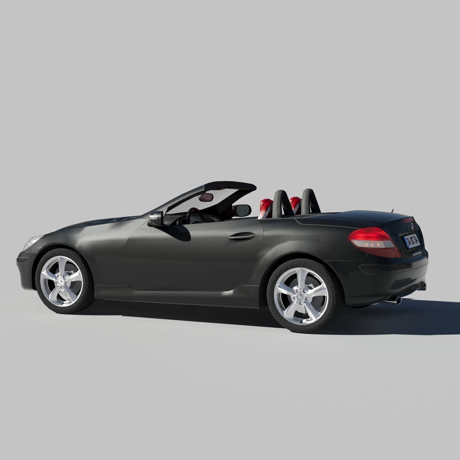 Mercedes-Benz SLK 200 3d Model 3D model_3