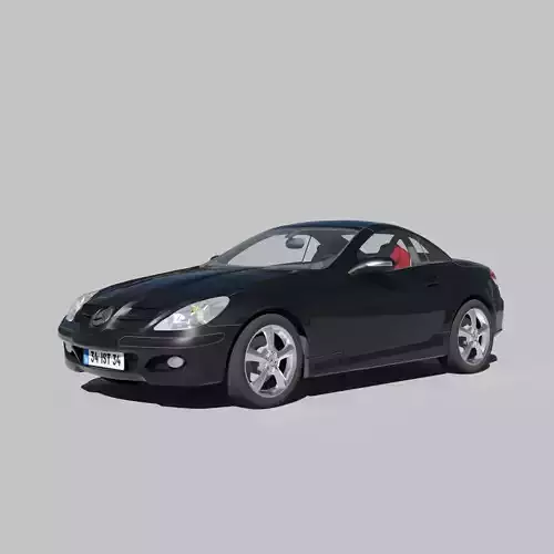 Mercedes-Benz SLK 200 3d Model 3D model