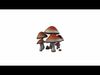 3d Render Edible Mushrooms In A Forest  3D model_1