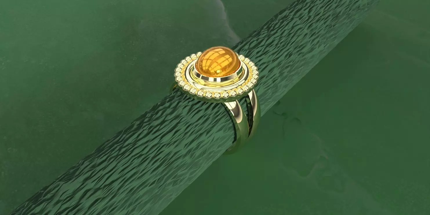 Bohostyle ring Free 3D print model