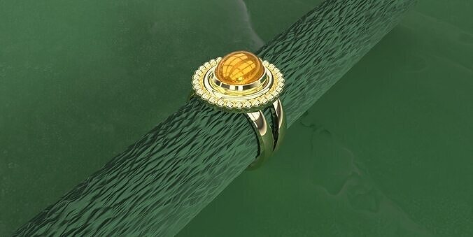 Bohostyle ring   Free 3D print model