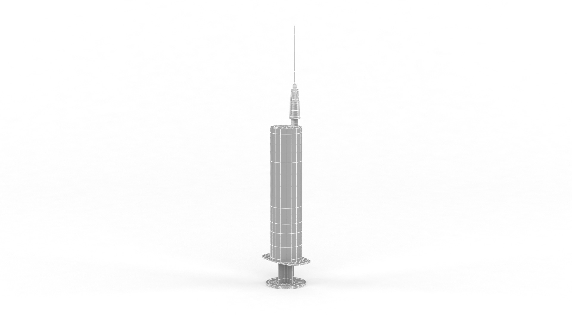 Medical Syringe 3D model_9