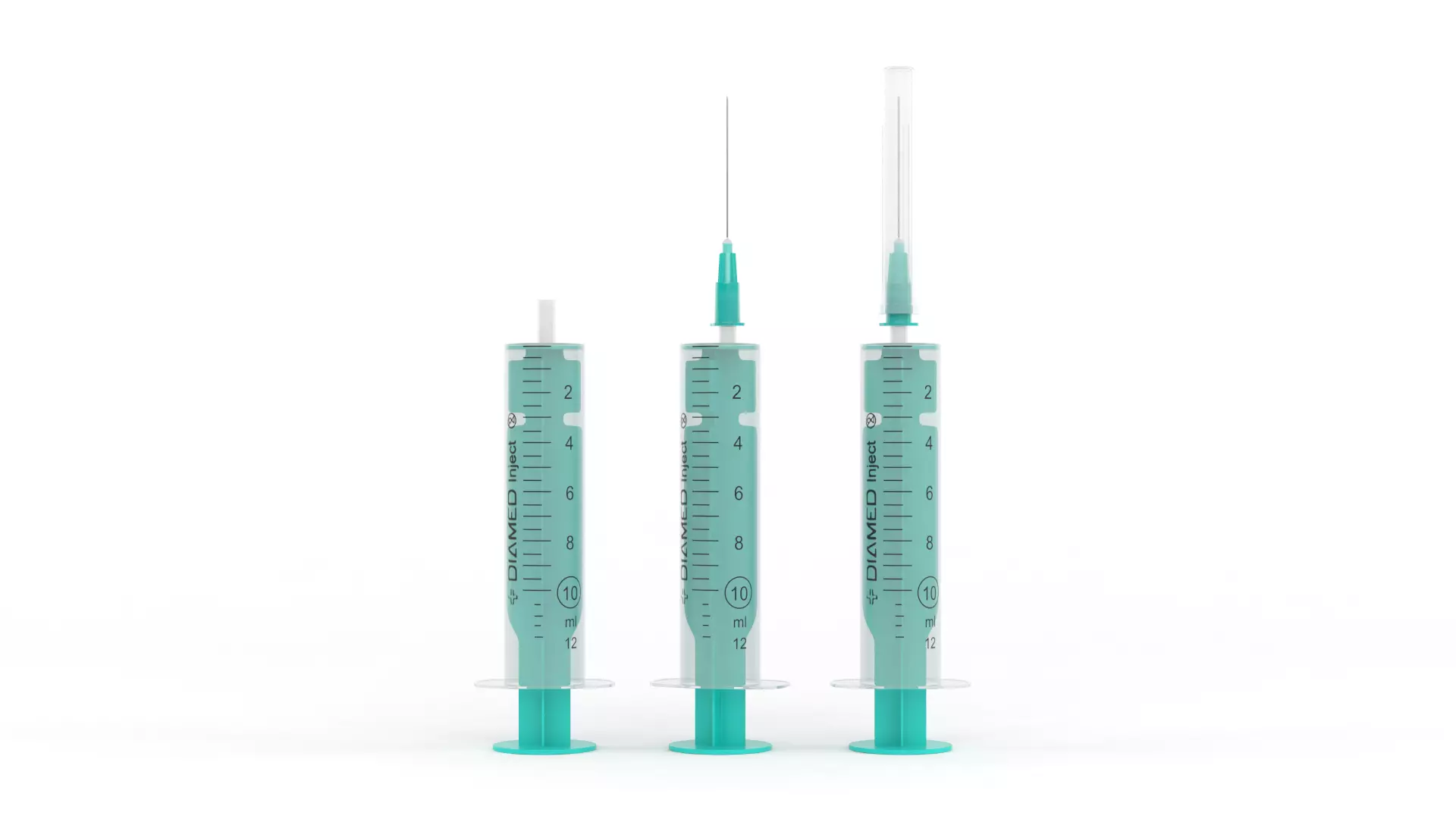 Medical Syringe 3D model_0