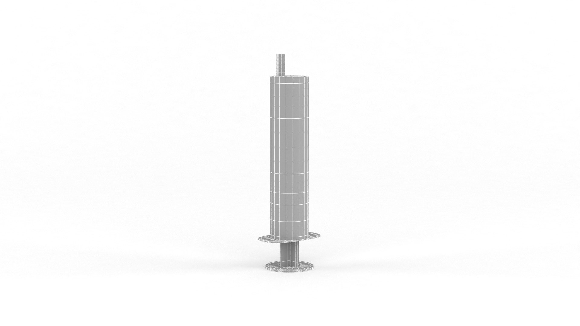 Medical Syringe 3D model_11