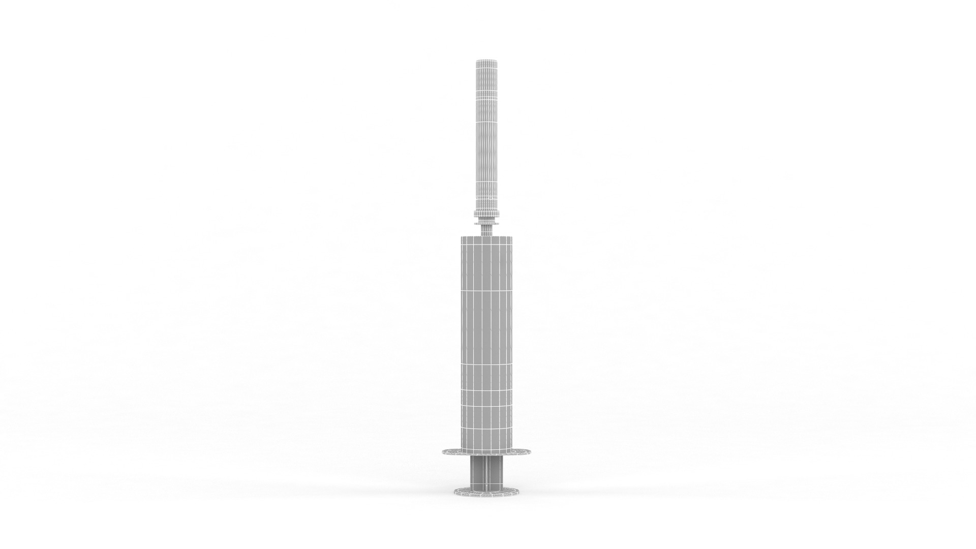 Medical Syringe 3D model_12