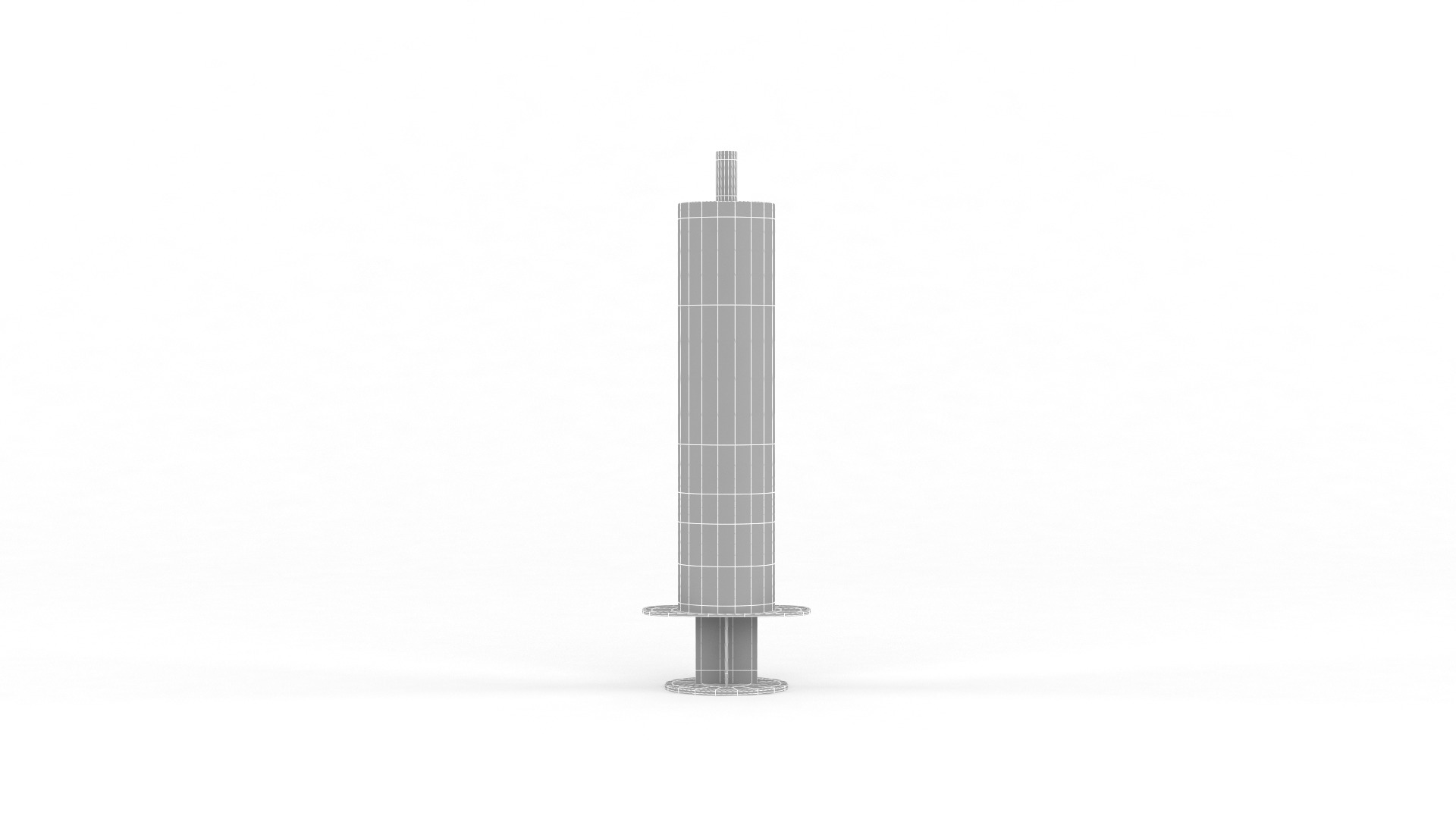 Medical Syringe 3D model_10