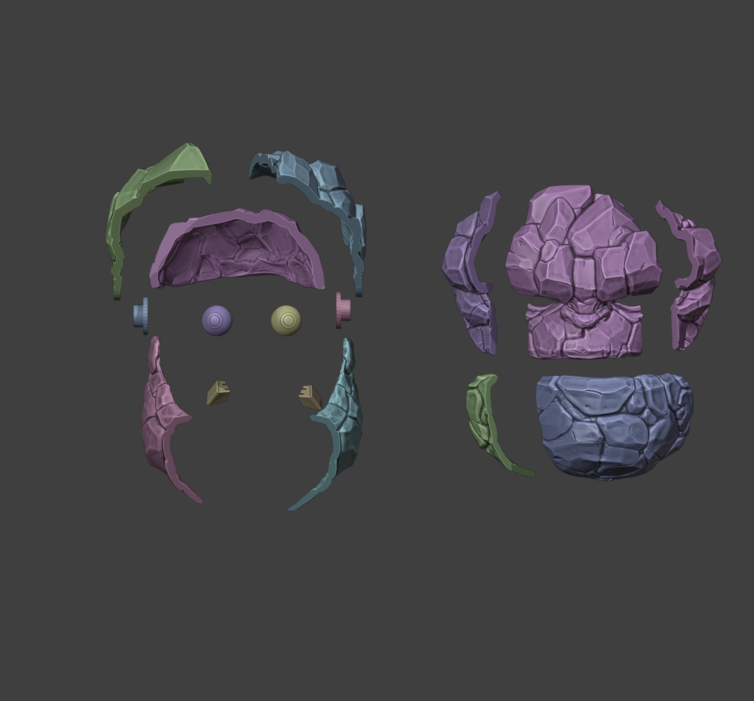 Marvel rivals the Thing fantastic four 3D print model_7