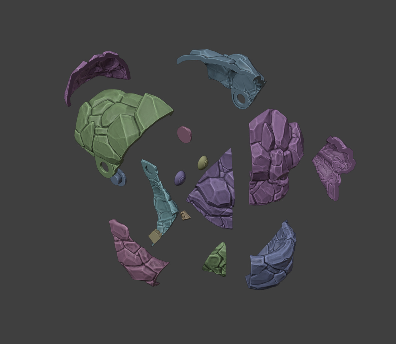 Marvel rivals the Thing fantastic four 3D print model_8