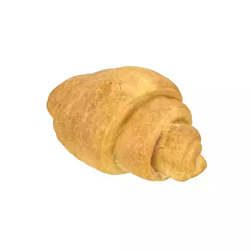 Croissant Low-poly 3D model