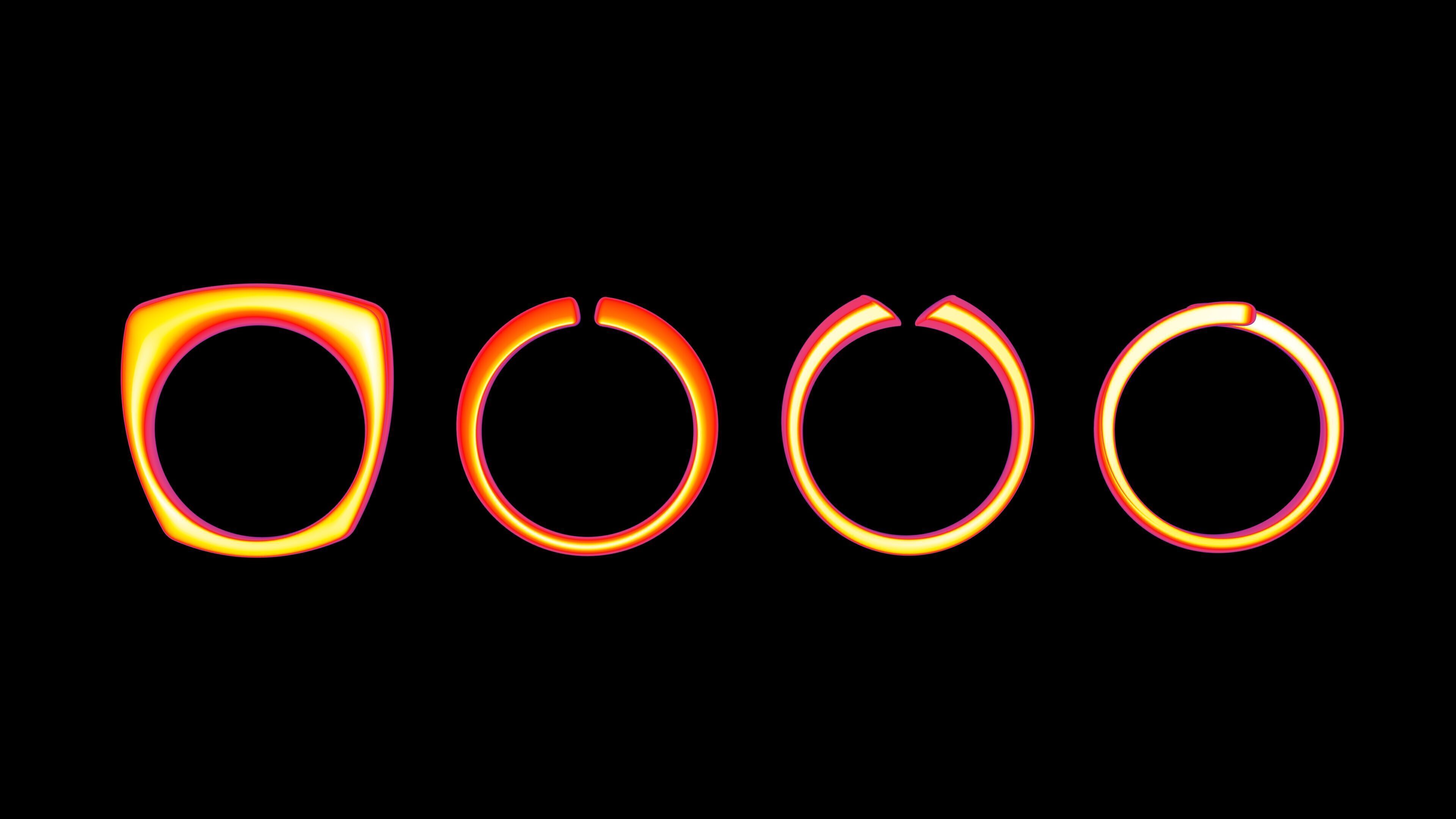 a100-125- rings 3D print model_15