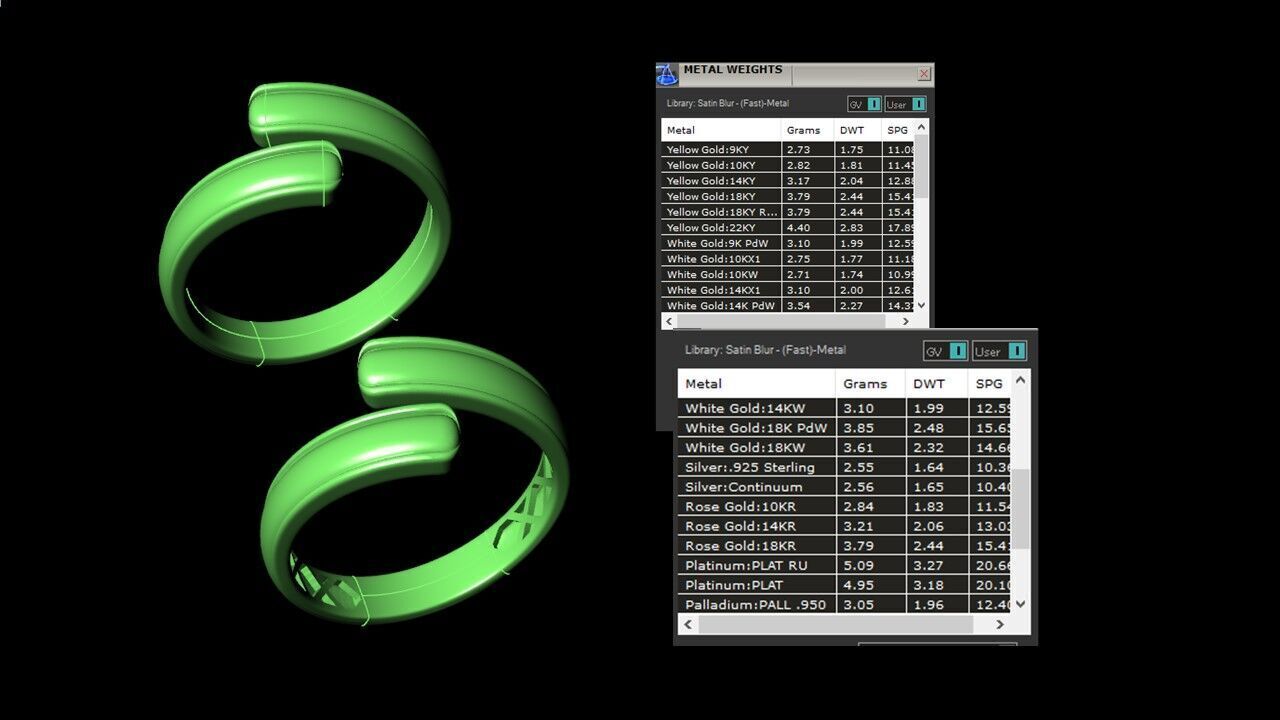 a100-125- rings 3D print model_10