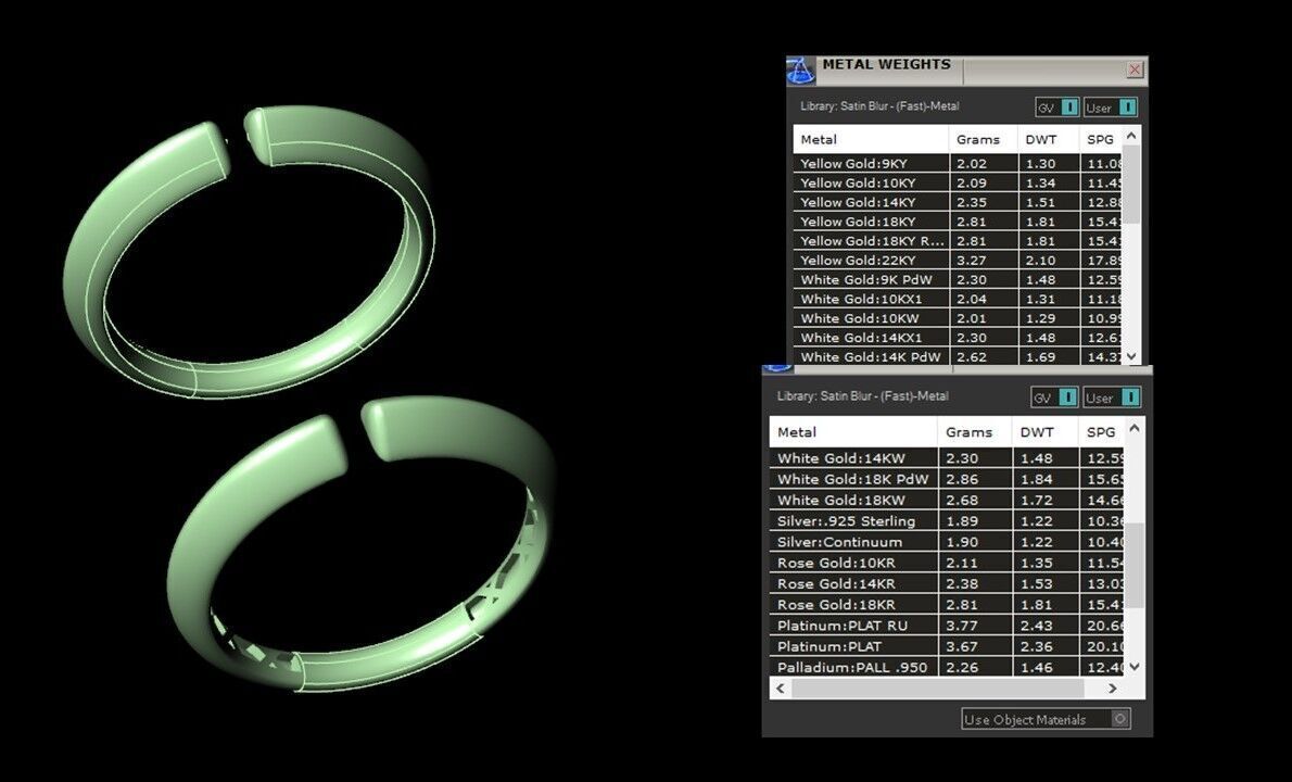 a100-125- rings 3D print model_8