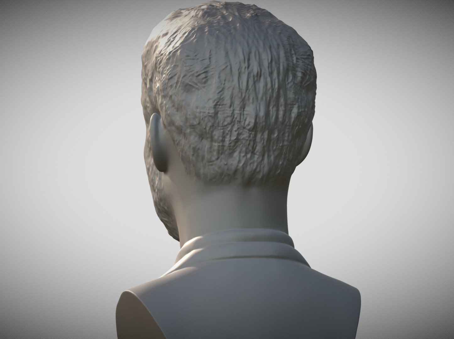 Prince Harry bust 3D print model_5