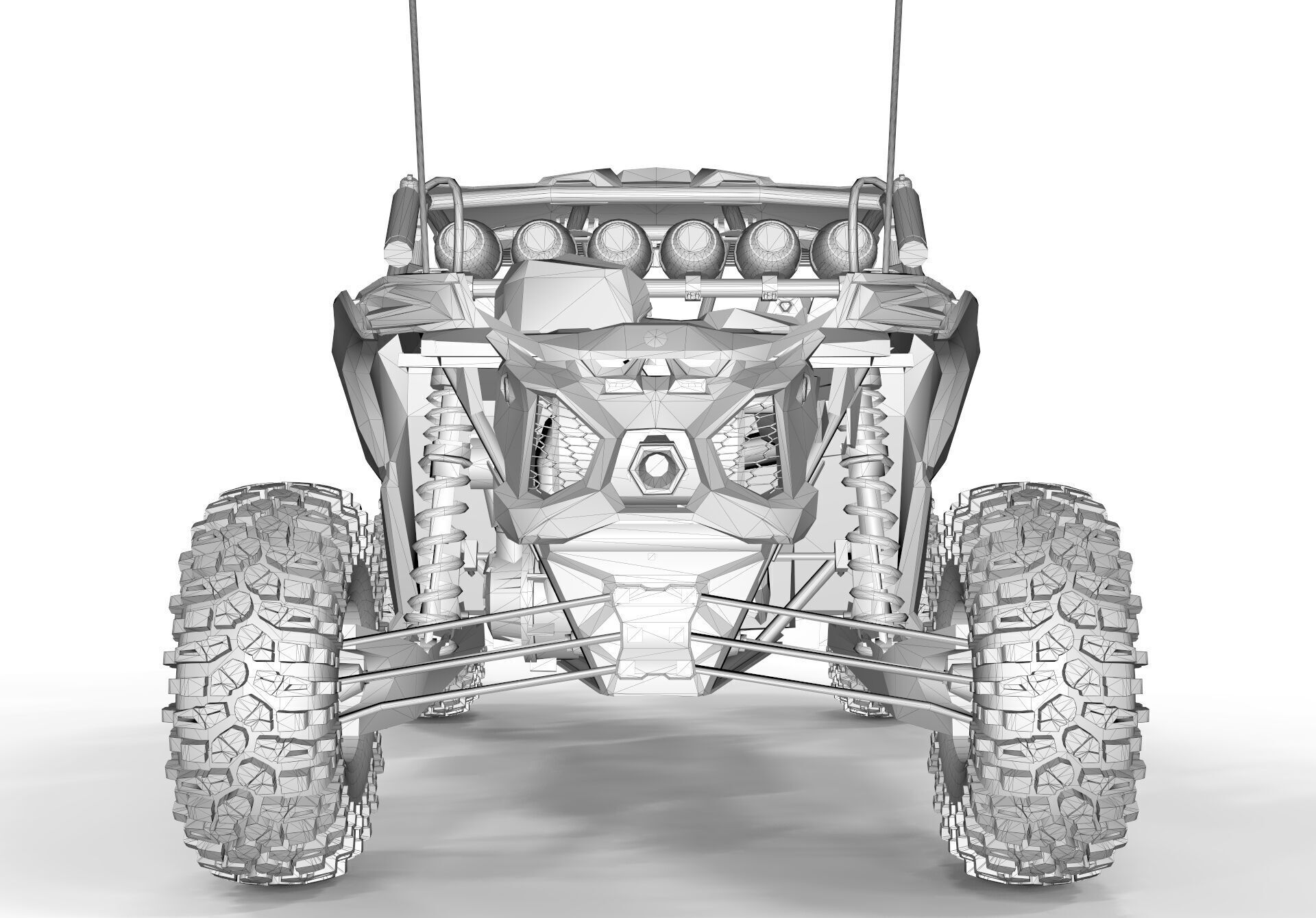 Can-Am Maverick X3 2 Doors 3D model_11