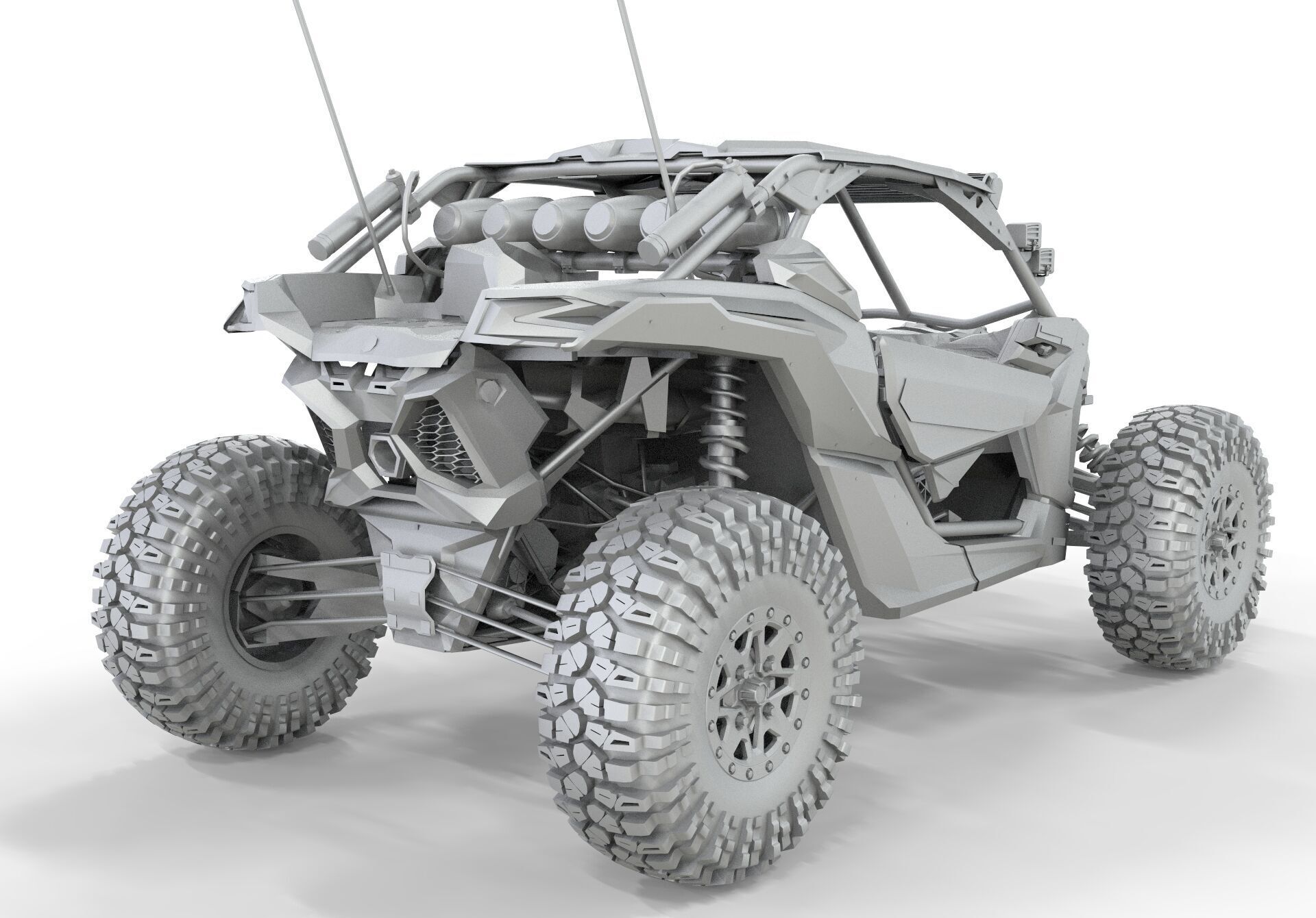 Can-Am Maverick X3 2 Doors 3D model_17