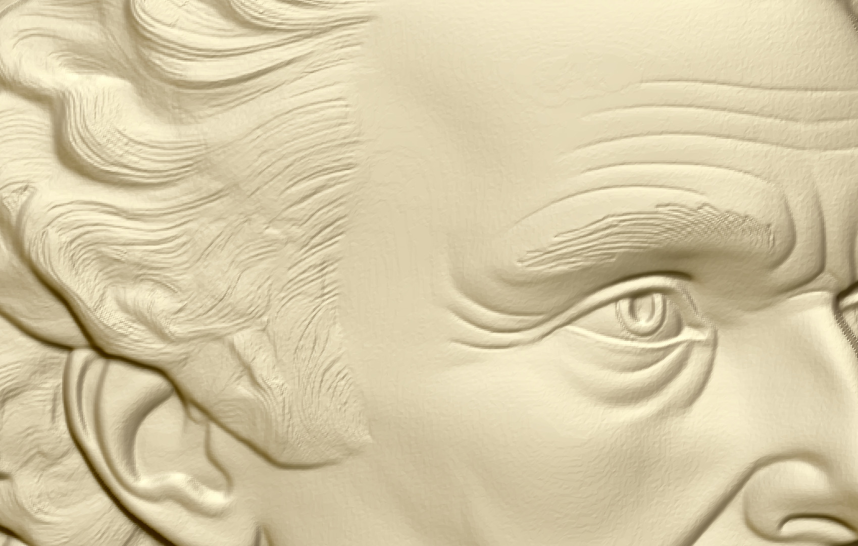 3D Bas-Relief Model of James Monroe 3D print model_4