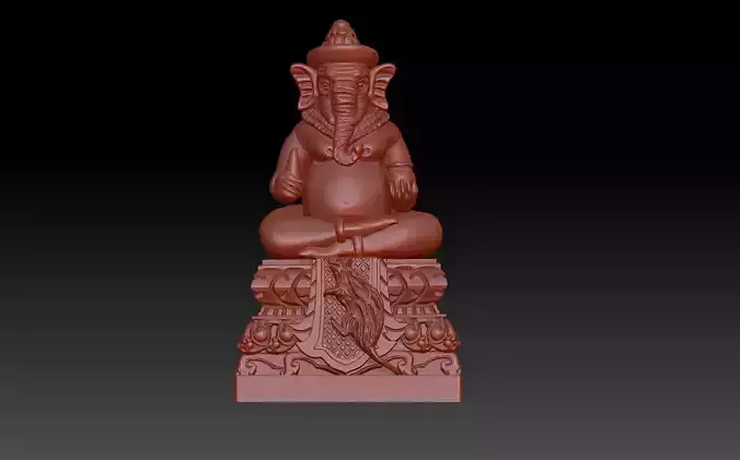 Lord ganesh  3D print model