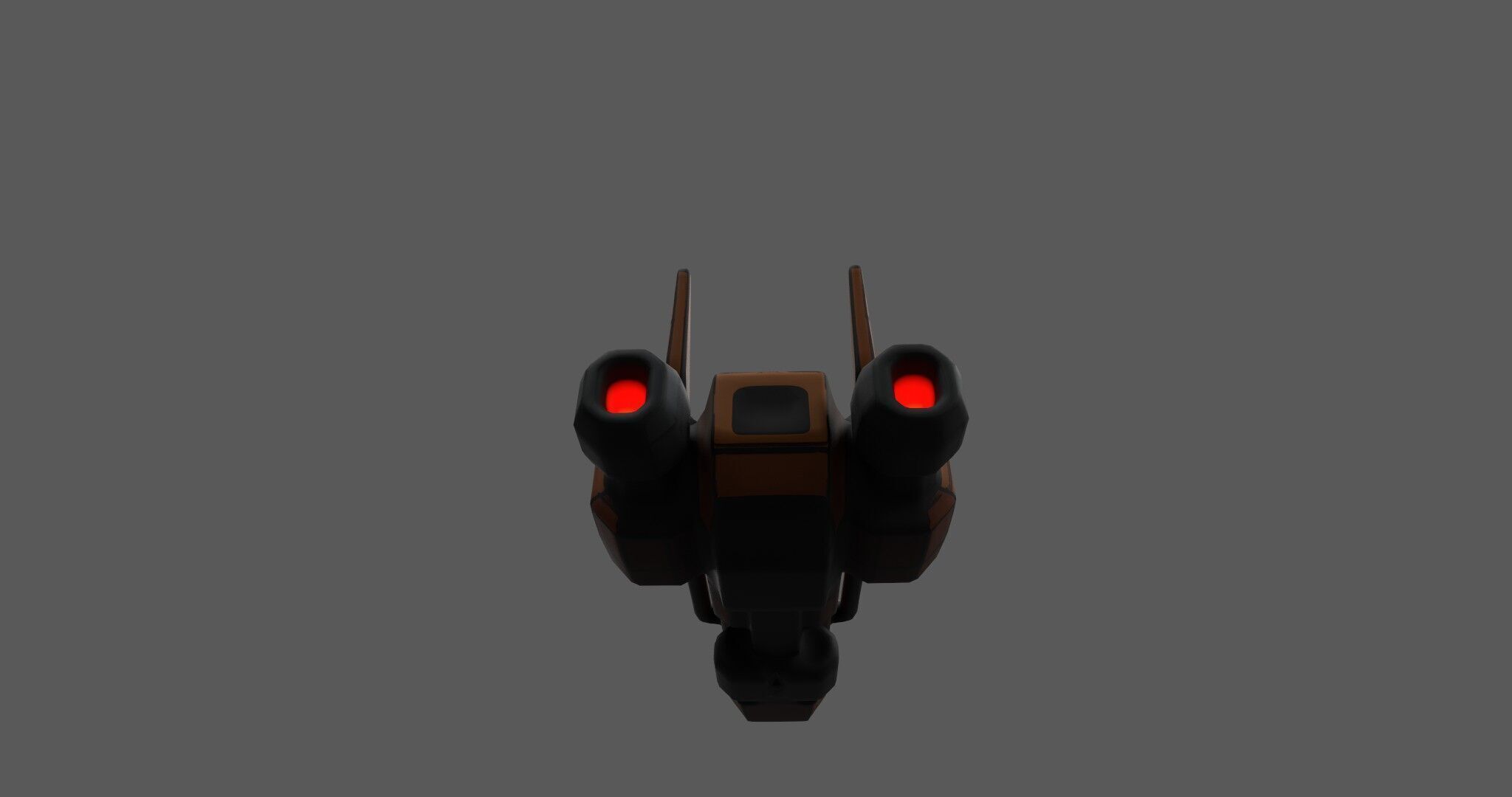 Low Poly Sci-Fi Speeder Stylized Hover Vehicle 3D Model Low-poly 3D model_21