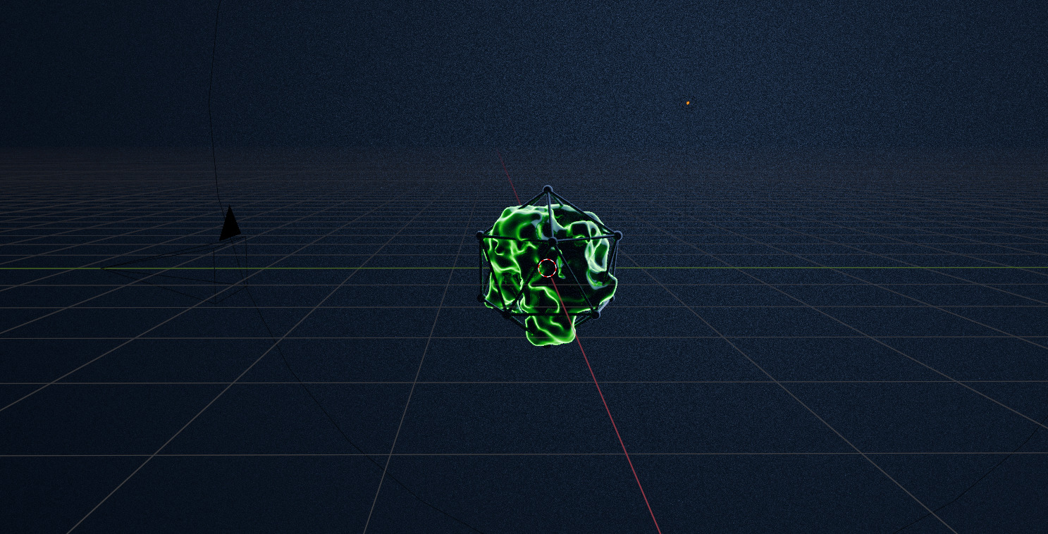 Sci-Fi Parasite 3D Model - Geometry Nodes Low-poly 3D model_4