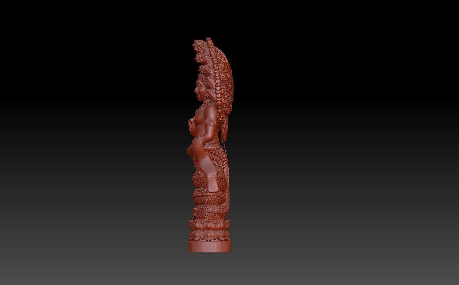 NeakI or Mother  Dragon  3D print model_1