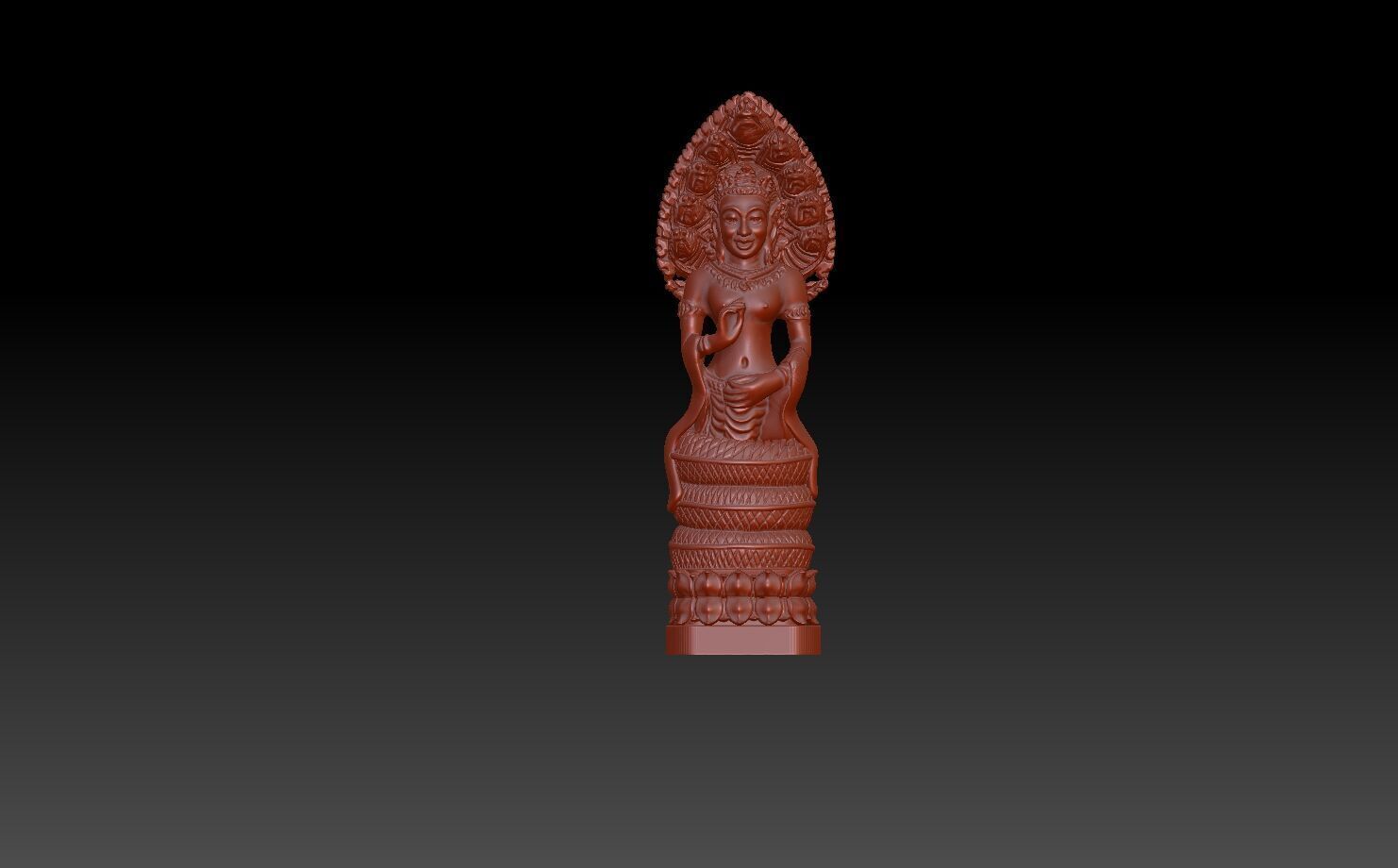 NeakI or Mother  Dragon  3D print model_5