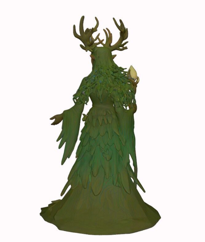 Liriath the Seedwhisper Verdant Pact Archdruid 3D print model_5