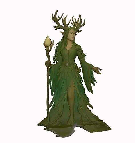 Liriath the Seedwhisper Verdant Pact Archdruid 3D print model