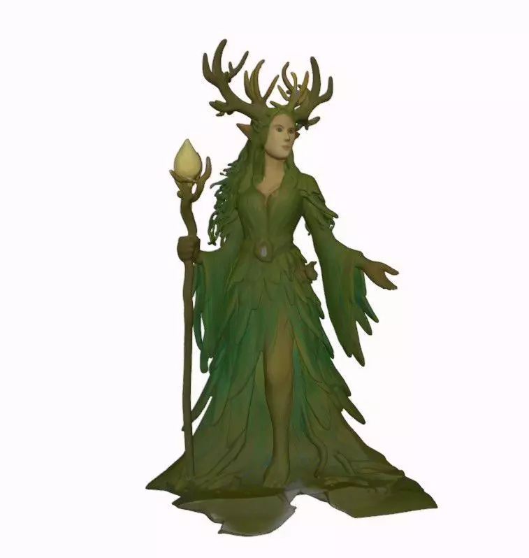 Liriath the Seedwhisper Verdant Pact Archdruid 3D print model_0