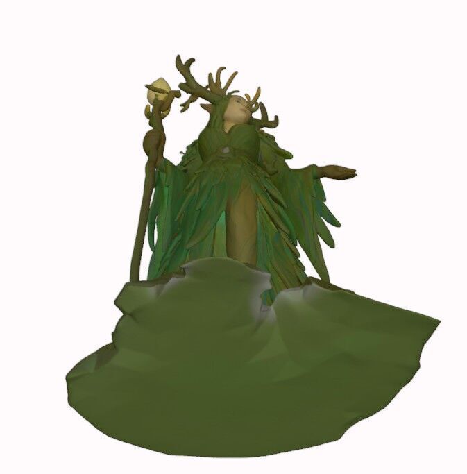 Liriath the Seedwhisper Verdant Pact Archdruid 3D print model_13