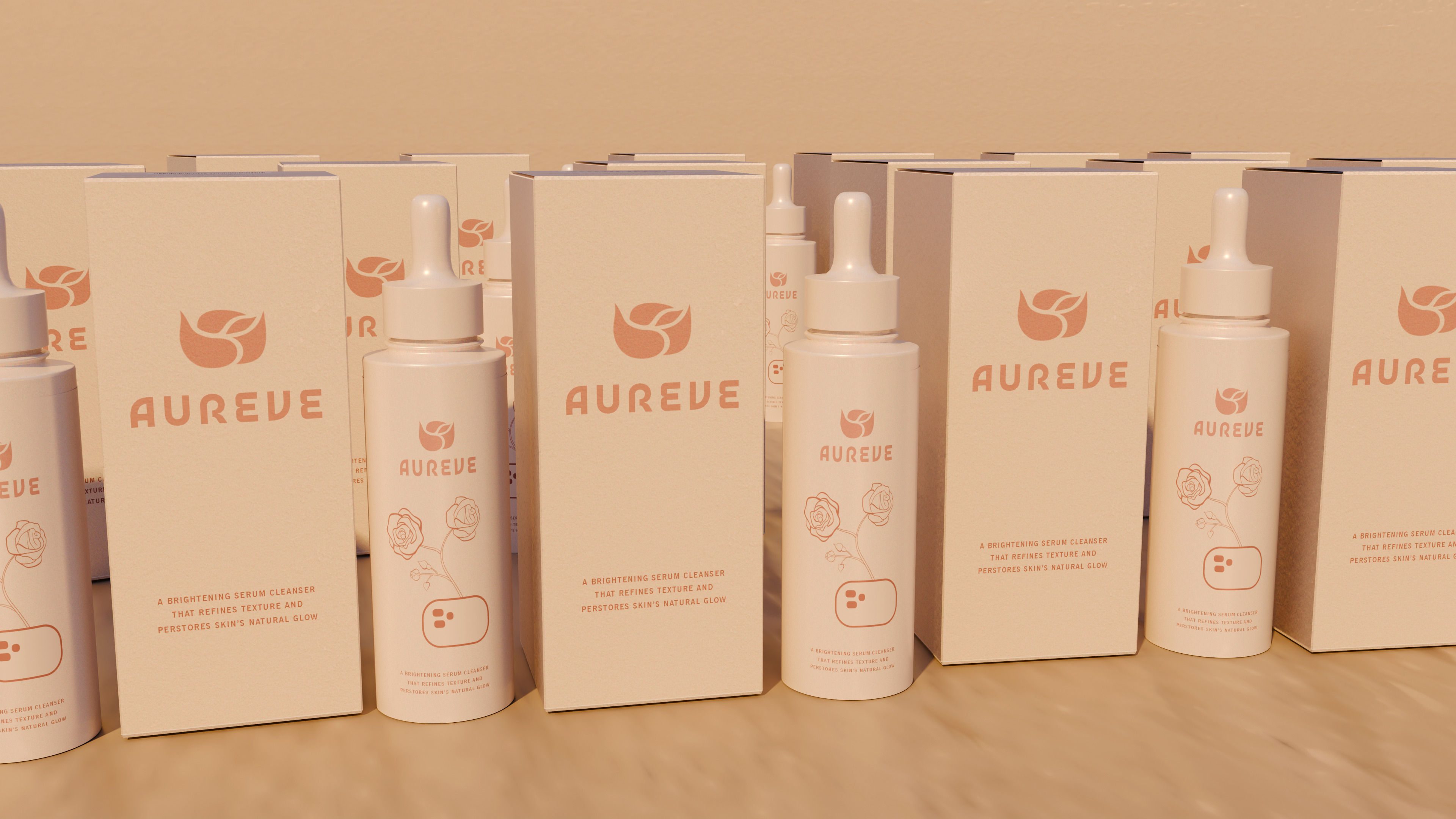 Dropper Bottle 3D Mode Skincare Cosmetic Packaging Free 3D model_1